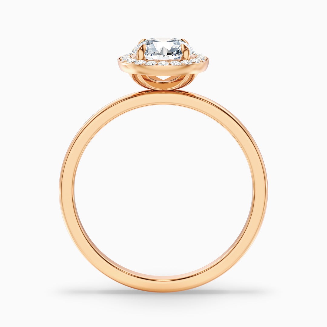 Vivienne 1 Carat Round Halo Lab Grown Diamond Ring